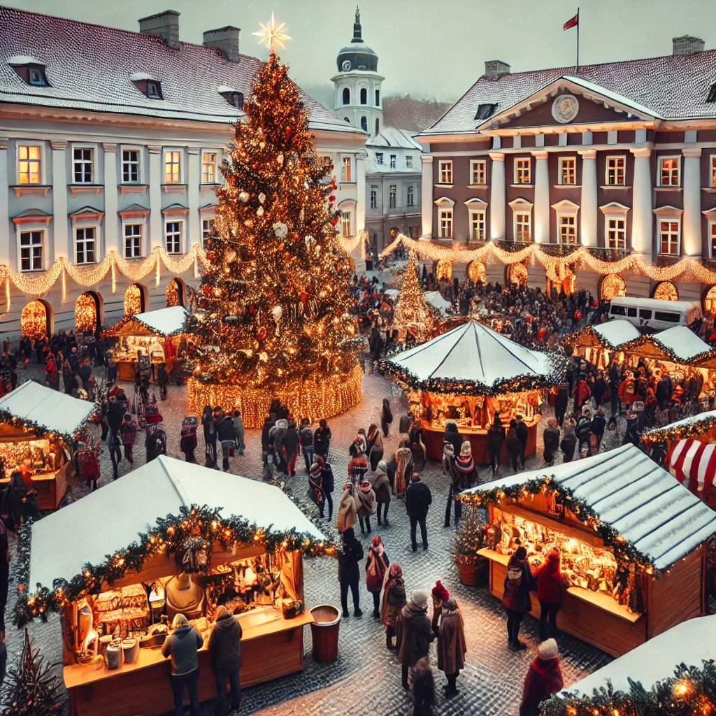 Kalėdų mugė Vilniuje: Žavinga šventinė tradicija